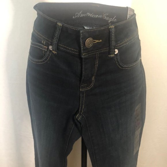 American Eagle Slim Boot cut Jeans Size 4 - Picture 2 of 7